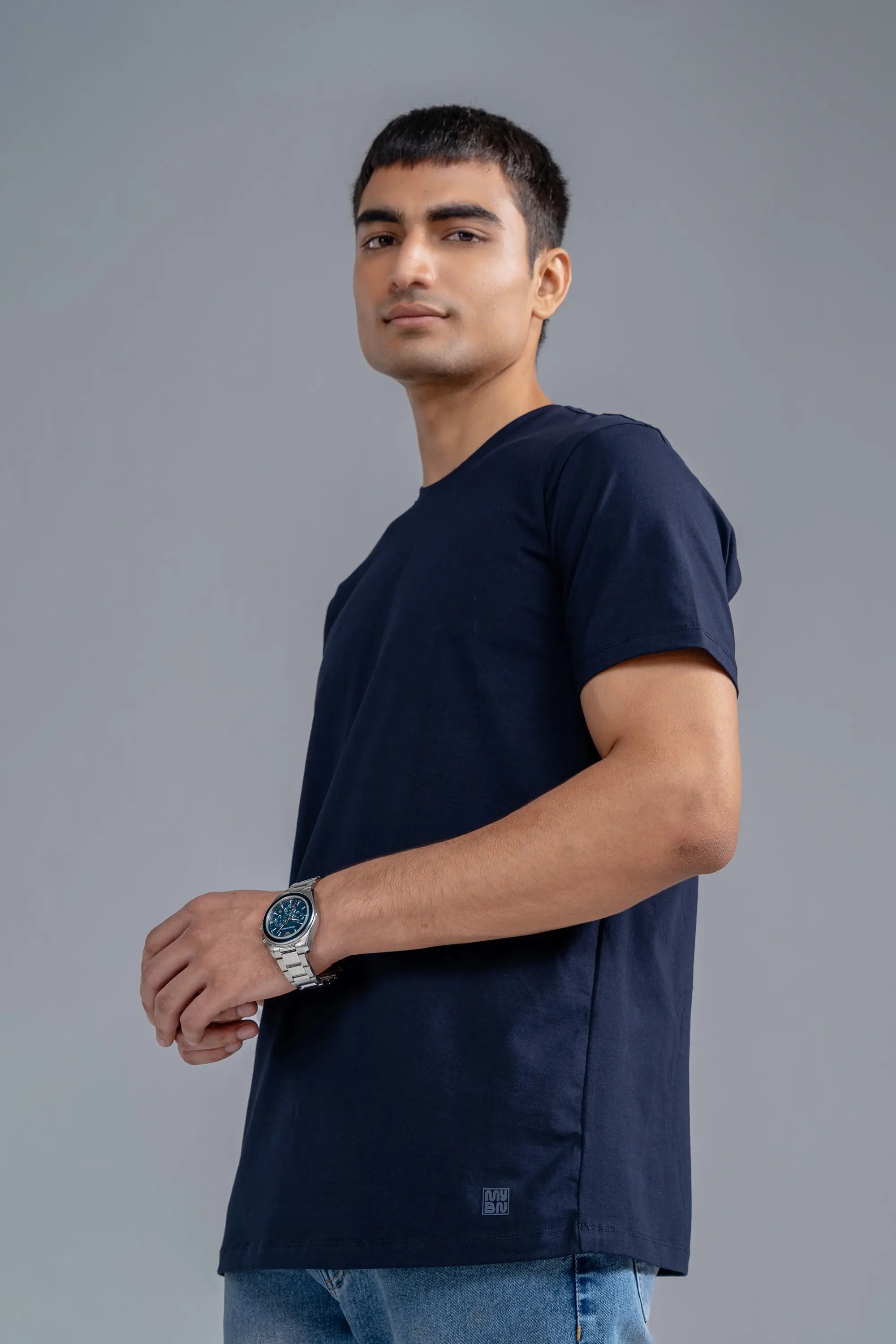 Navy Blue Premium T shirt