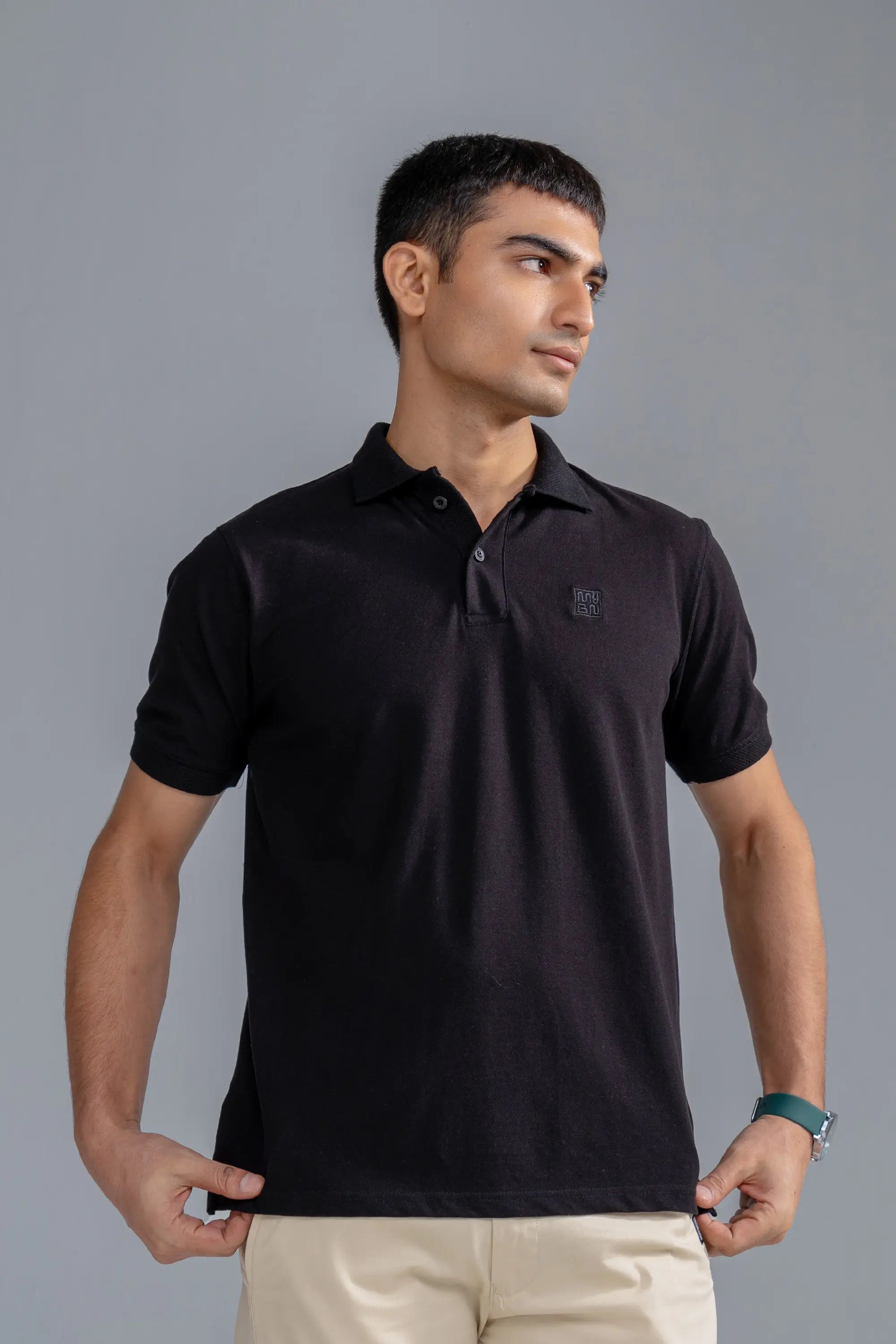 Black  Luxury Polo